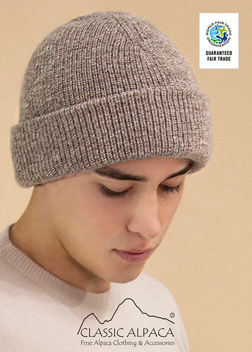 Men's Alpaca Double Knit Beanie