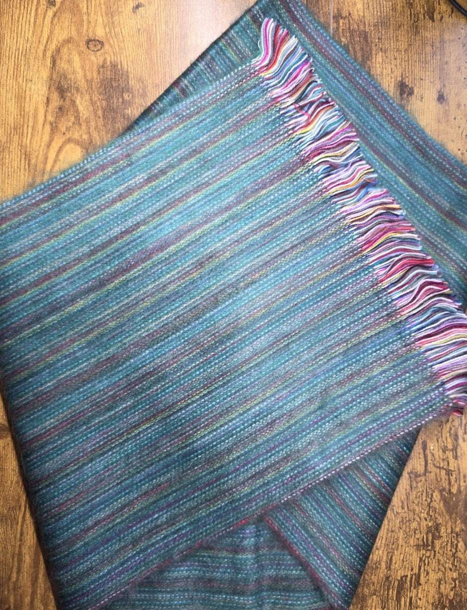 The Funky Alpaca Woven Scarves