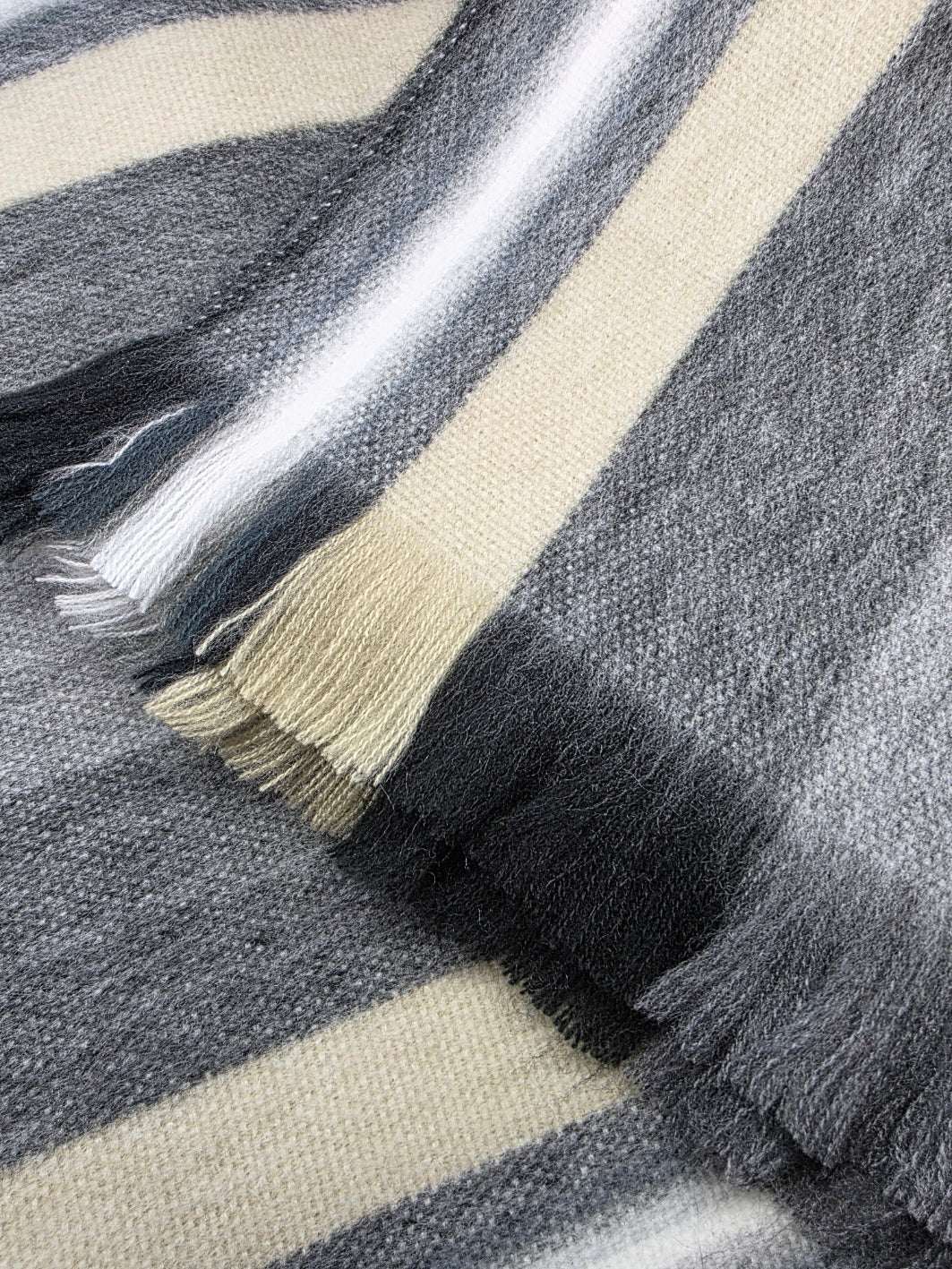 The Funky Alpaca Woven Scarves