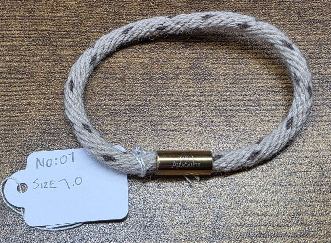 Alpacalets Alpaca Braided Bracelet