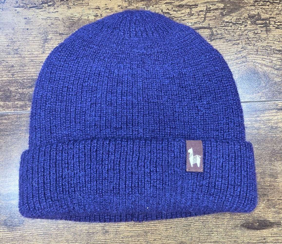Women's Alpaca Double Knit Beanie