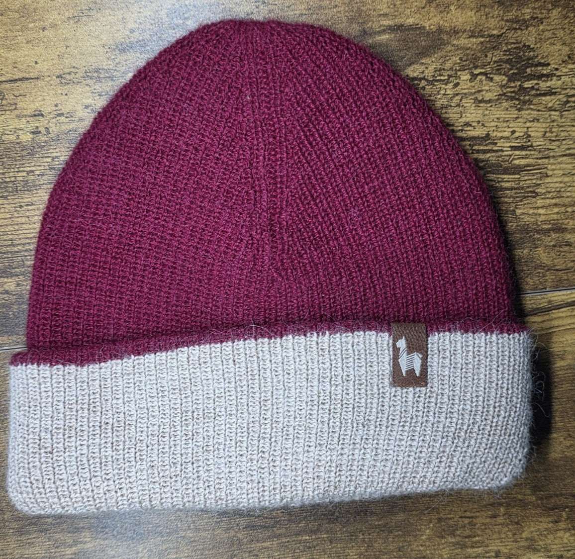 Classic Alpaca Reversible Beanie