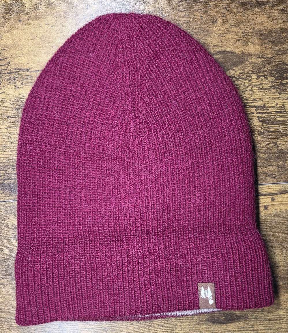Classic Alpaca Reversible Beanie