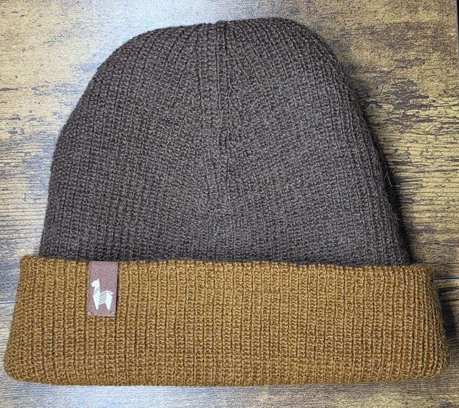 Classic Alpaca Reversible Beanie