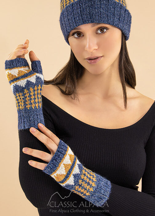 Colette Brushed Fingerless Gloves