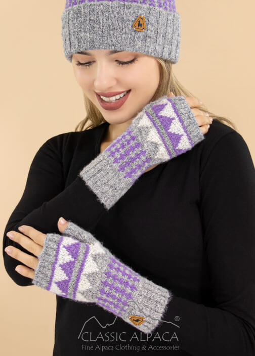 Colette Brushed Fingerless Gloves