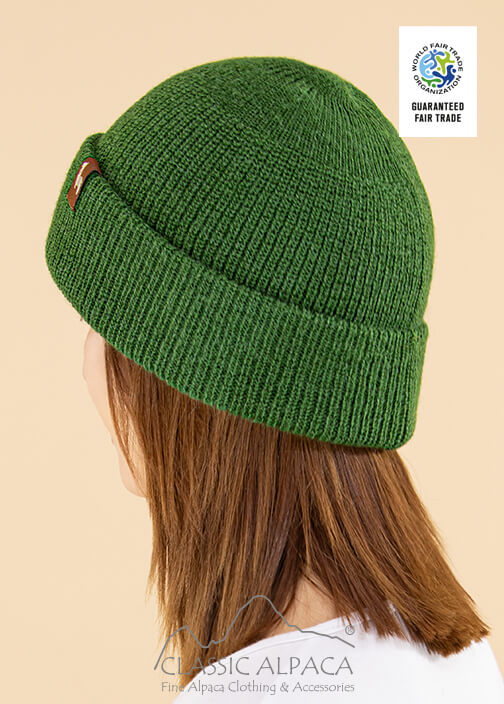 Women's Alpaca Double Knit Beanie