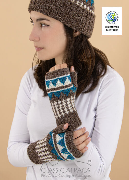 Colette Brushed Fingerless Gloves