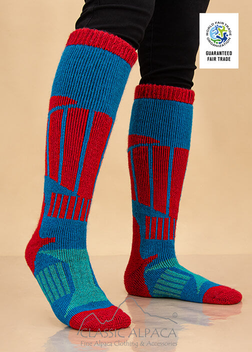 Classic Alpaca Ski and Snowboard Socks