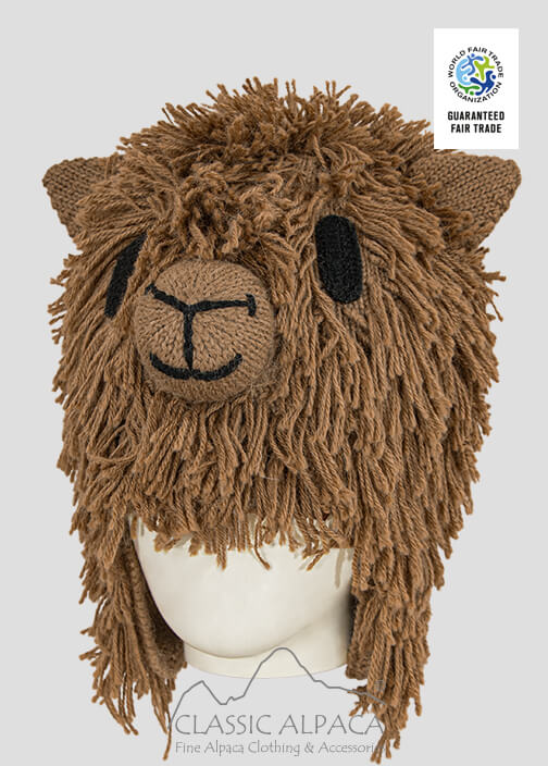 Alpaca Nose and Ears Beanie
