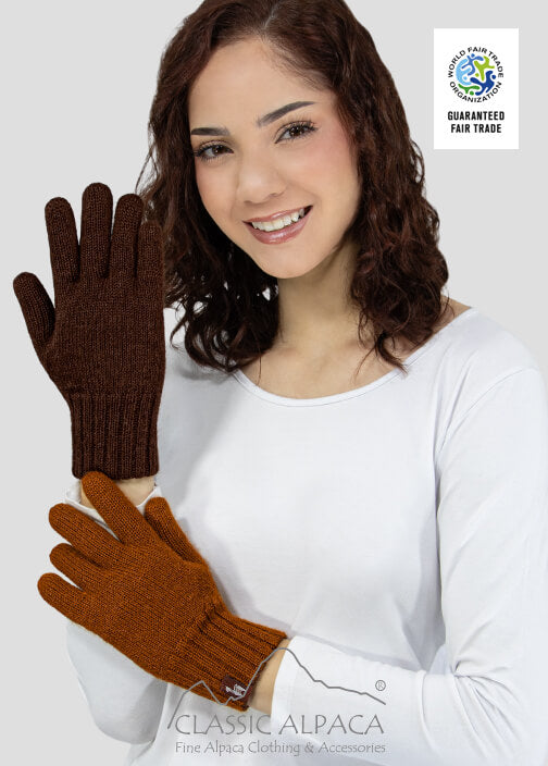 Classic Alpaca Heavyweight Reversible Glove