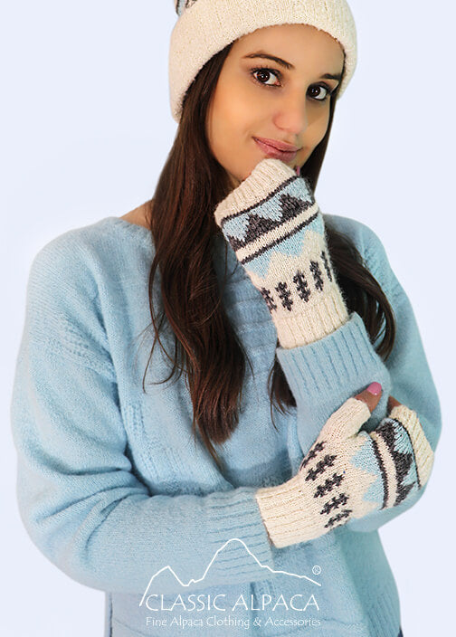 Colette Brushed Fingerless Gloves
