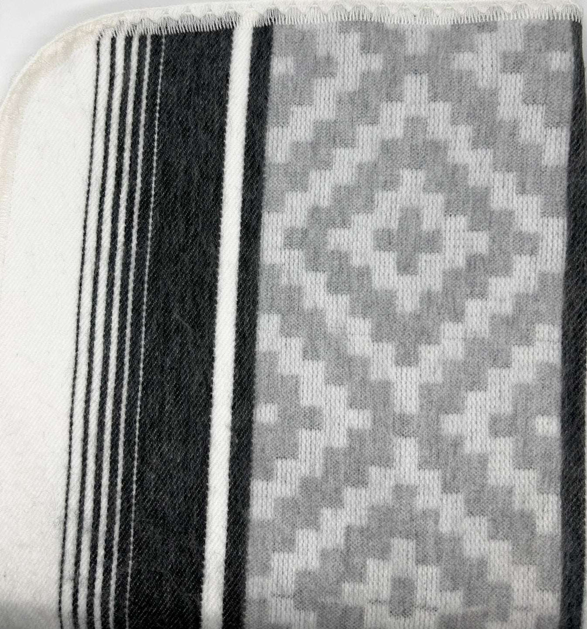 The Funky Alpaca Hooded Woven Cape