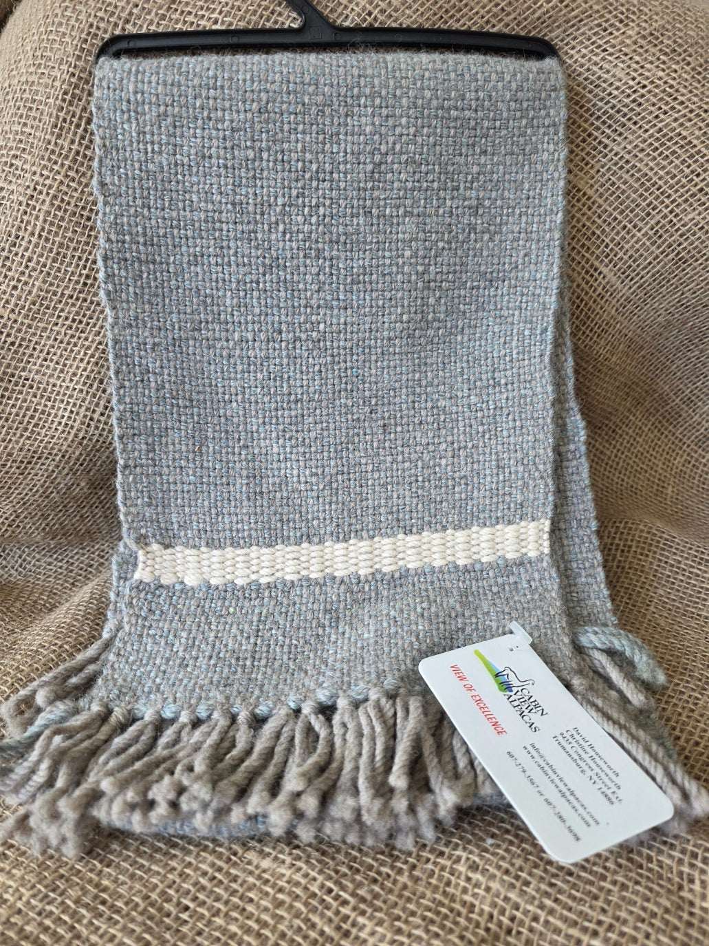 100% Alpaca Handwoven Scarf