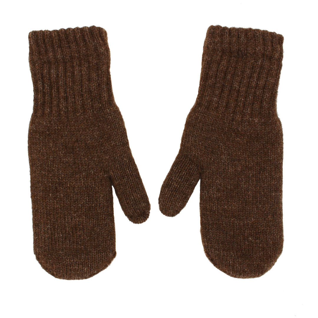 Boucle' Lined Alpaca Mittens