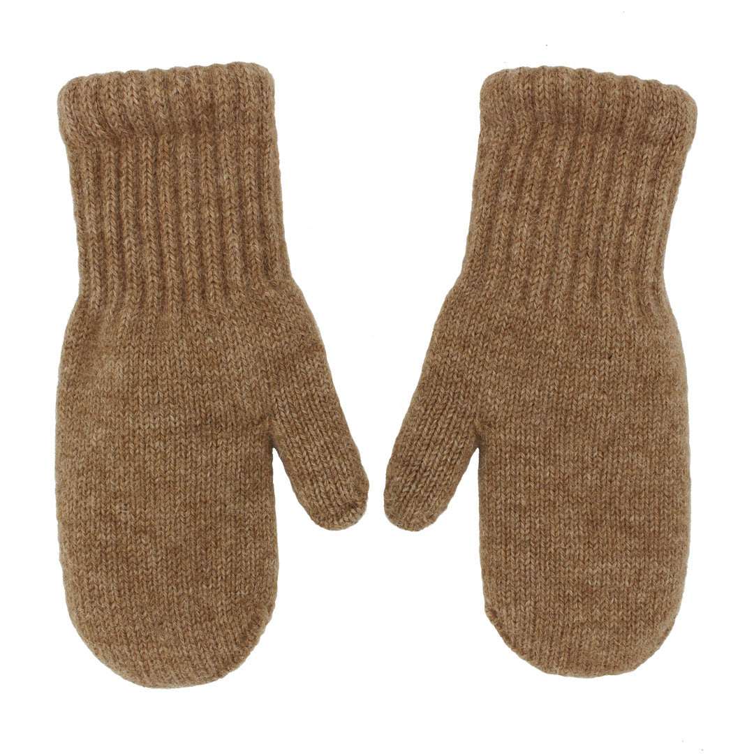 Boucle' Lined Alpaca Mittens