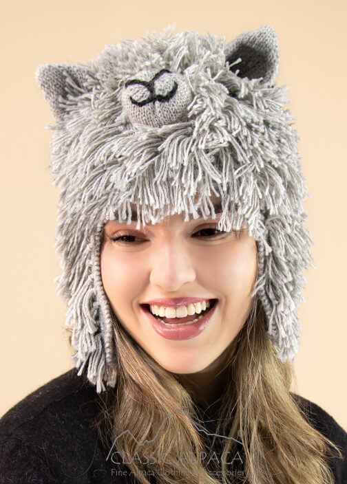 Alpaca Nose and Ears Beanie
