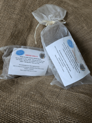 Hand Felted Alpaca Dryer Balls 3pack