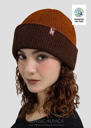 Classic Alpaca Reversible Beanie