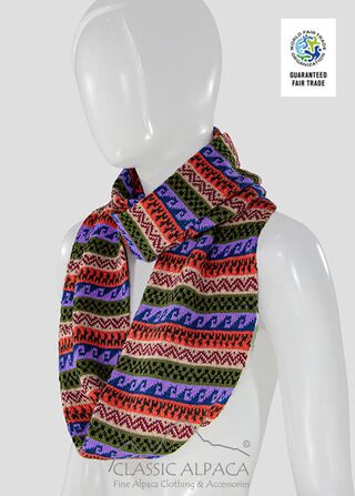 Illary Baby Alpaca Infinity Scarf